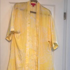Lilly Pulitzer for Target Pineapple Kimono (S)